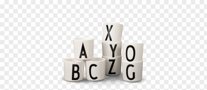 Design Letter Alphabet Cup Plate PNG