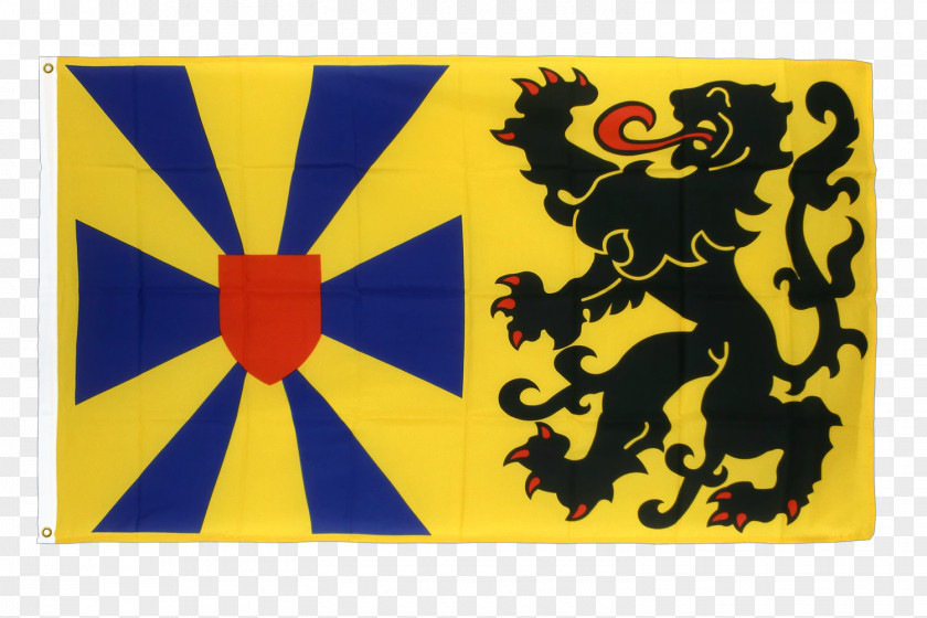 Flag West Flanders Gebro Speelgoed B.V. Of Bandera De Flandes Occidental PNG