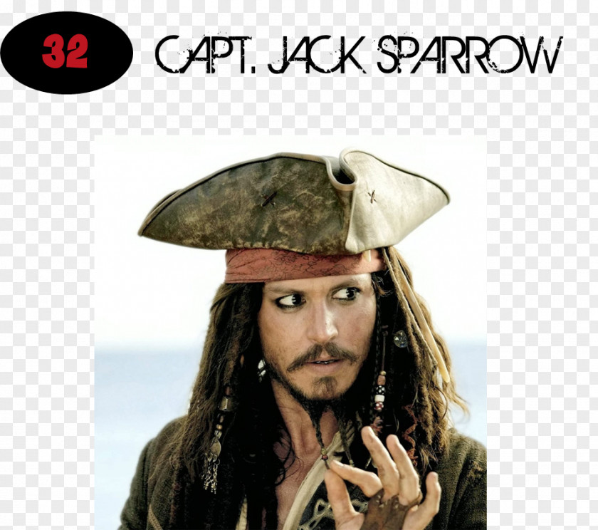 Johnny Depp Jack Sparrow Pirates Of The Caribbean: Curse Black Pearl YouTube PNG