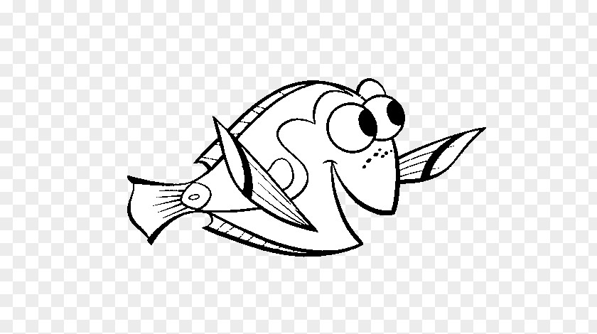 Rox Rouky Coloring Book Finding Nemo Adult Child Blue Tang PNG