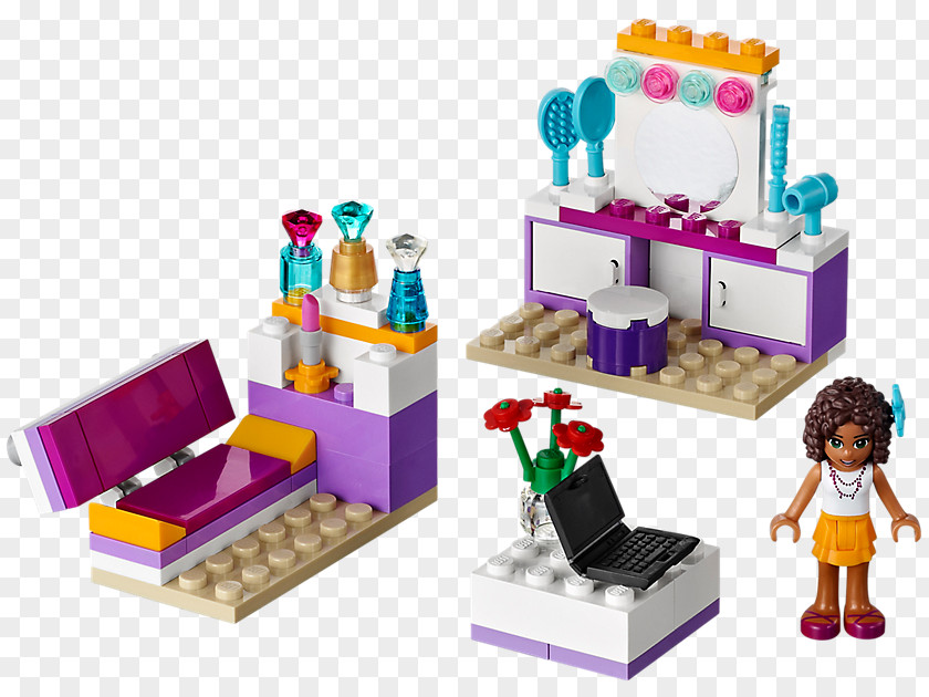 Toy LEGO Friends Andrea's Bedroom Lego Minifigure PNG