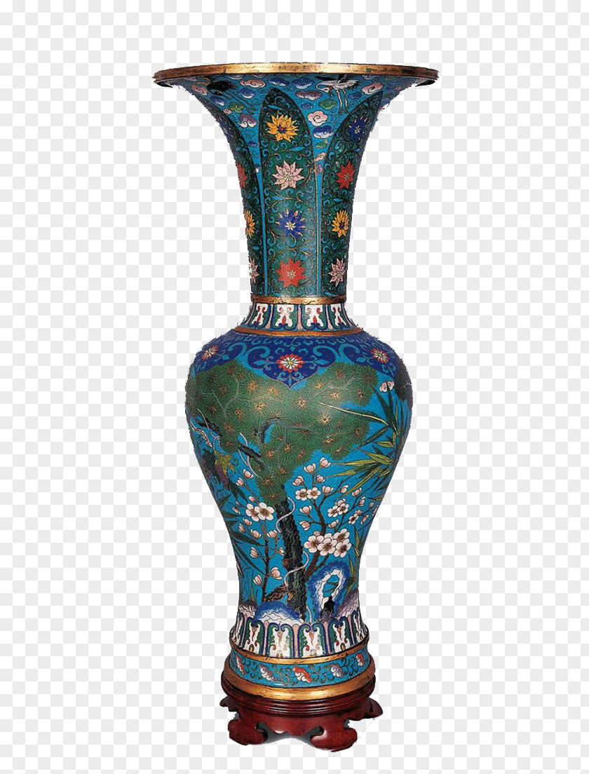 Cloisonne Vase Cloisonnxe9 Ceramic Computer File PNG