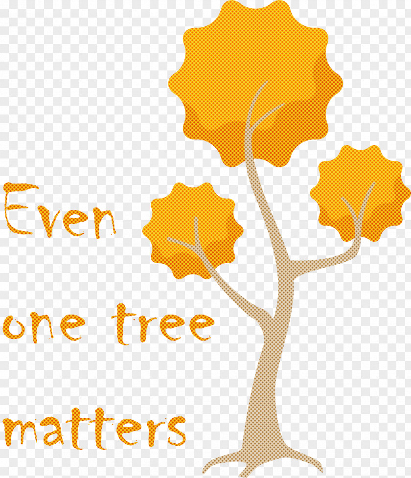 Even One Tree Matters Arbor Day PNG