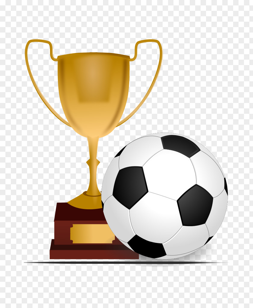 Football Trophy Clipart UEFA Champions League FIFA World Cup Clip Art PNG