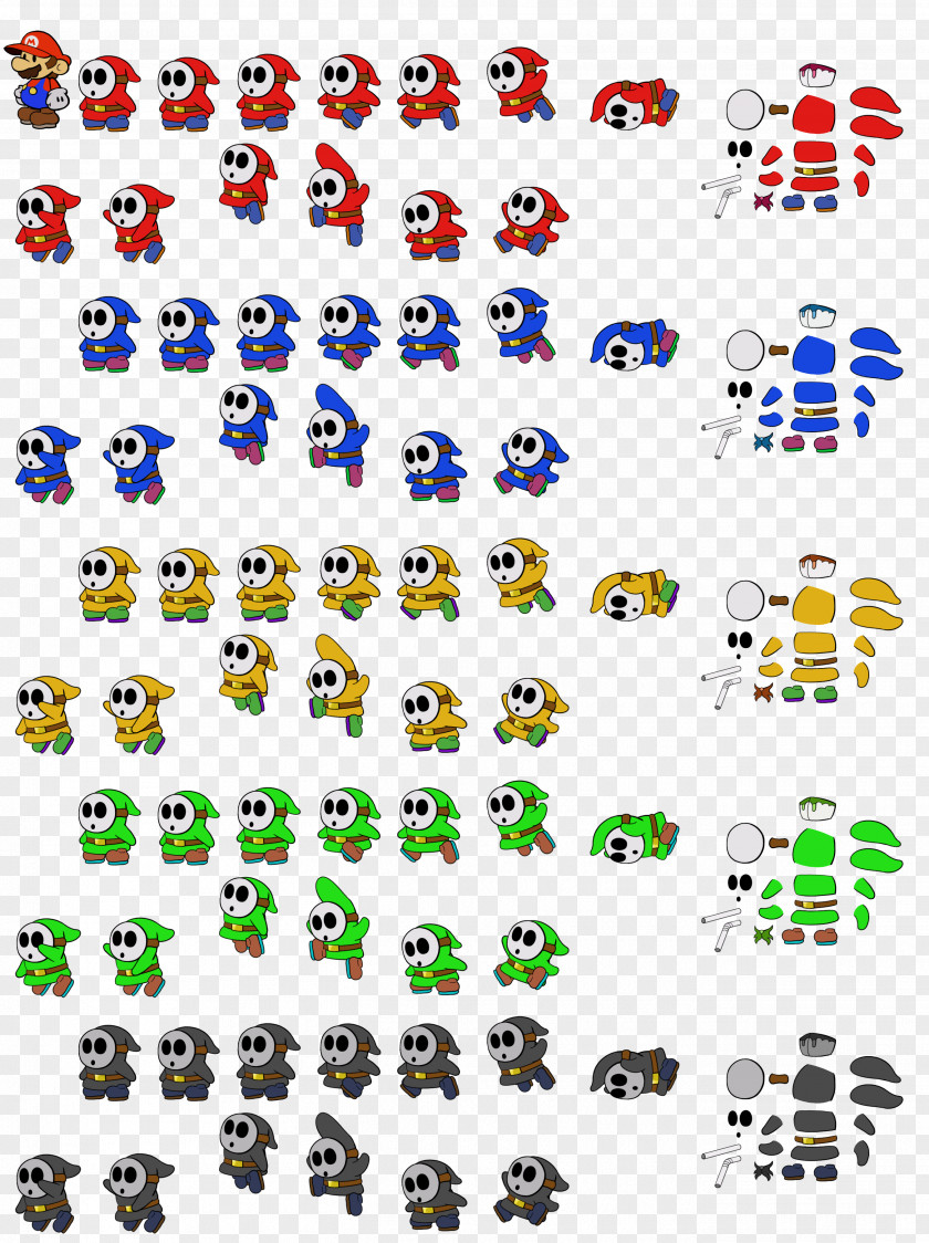 Games Super Paper Mario Mario: Color Splash Bros. 2 PNG