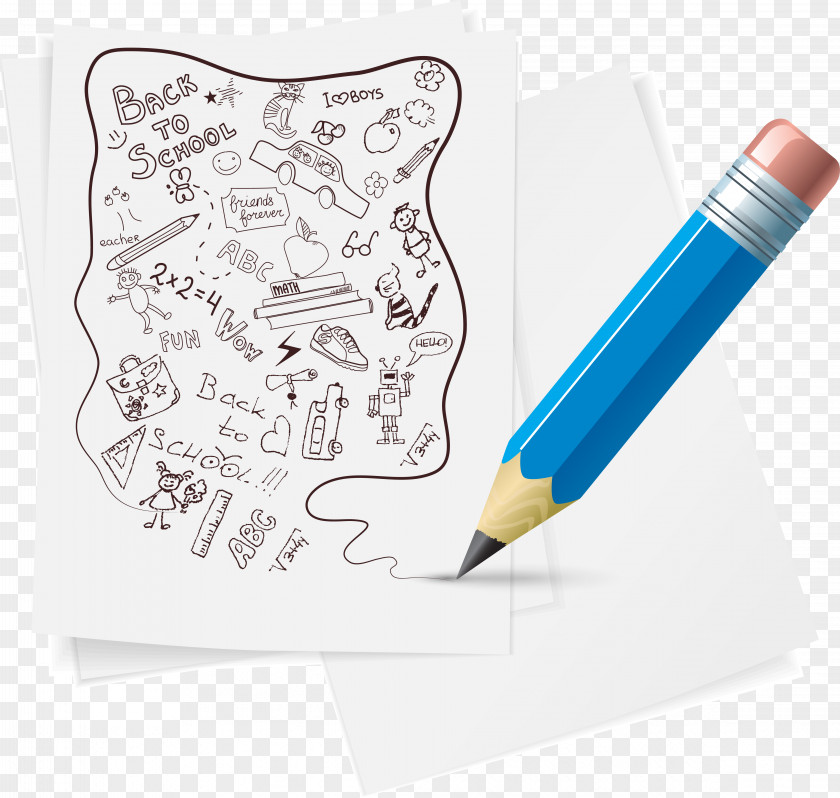 Hand Drawn School Drawing Education Class PNG