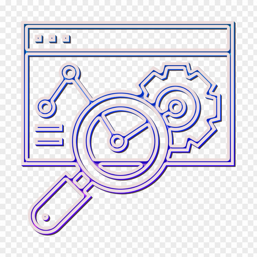 Internet Icon Web Business Analytics PNG