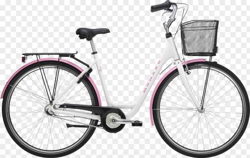 Bicycle Monark Emma Damcykel Crescent White PNG