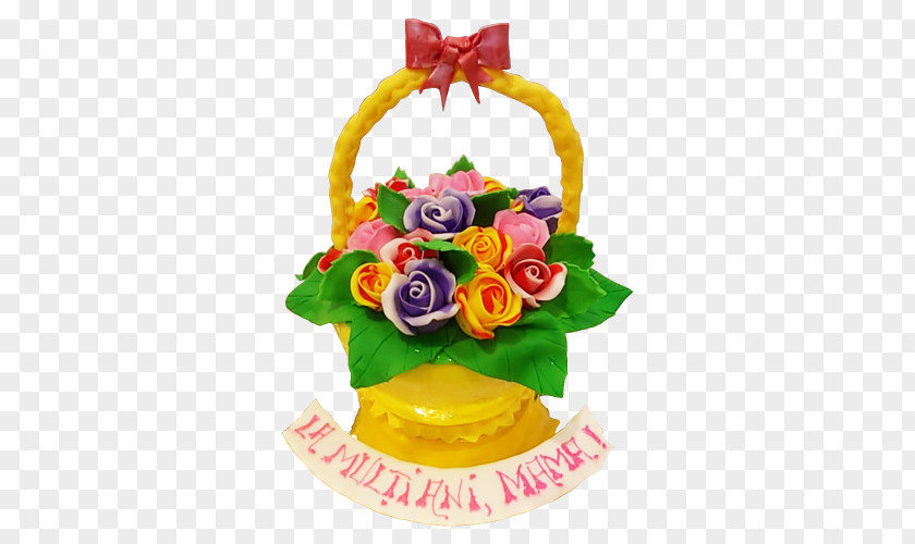 Cake Decorating Cut Flowers Torte-M PNG