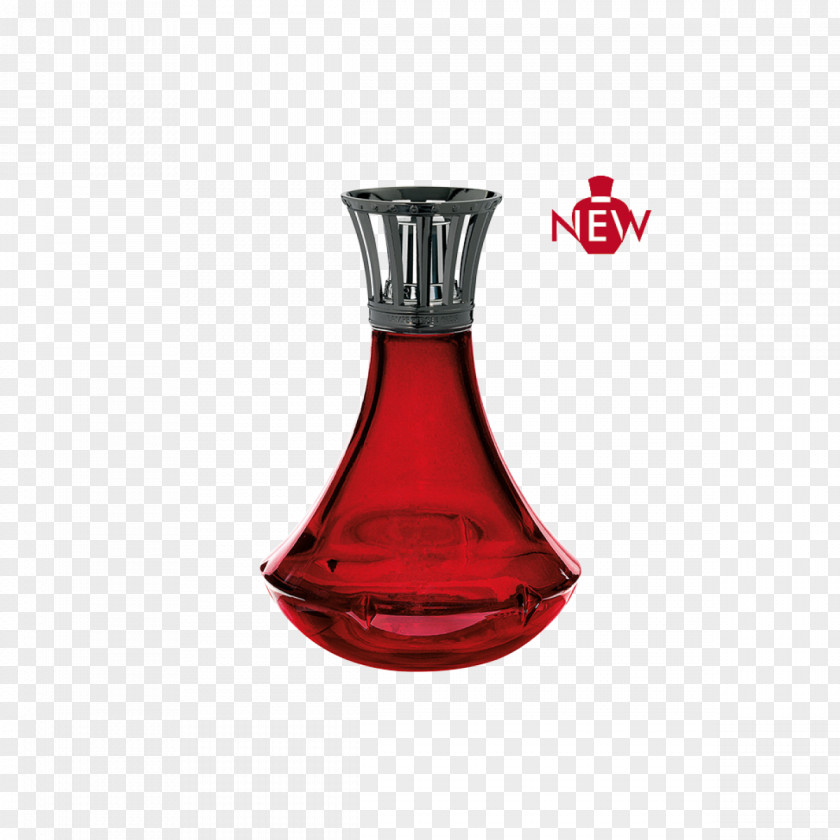 Fashion Crystal Red Box Fragrance Lamp Burgundy Perfume Color PNG