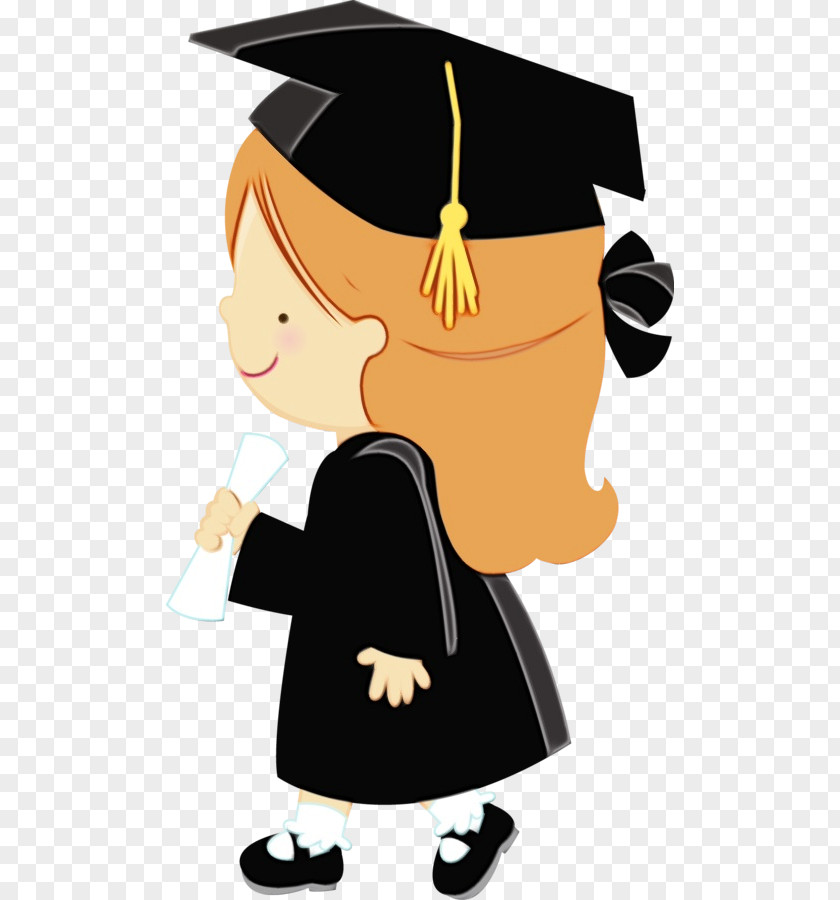 Headgear Diploma Graduation Background PNG