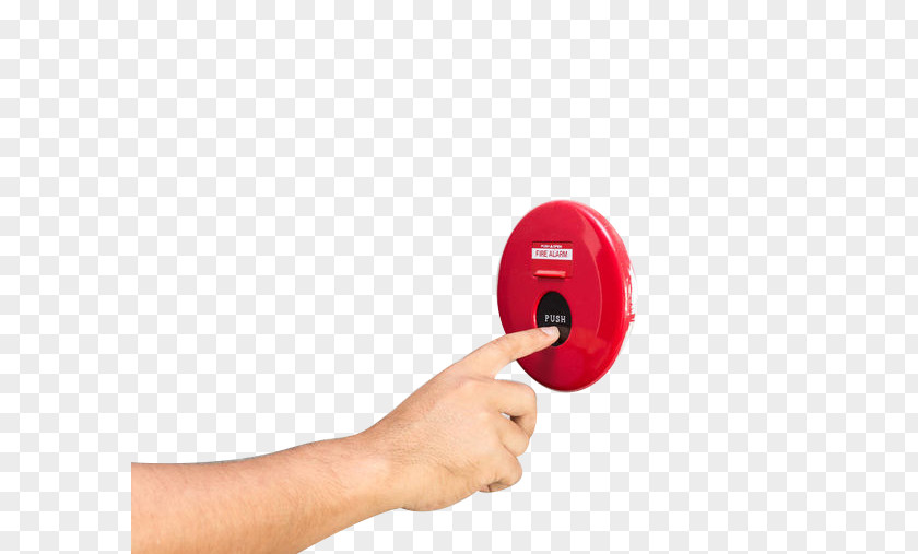 Press The Warning Button Designer Push-button PNG