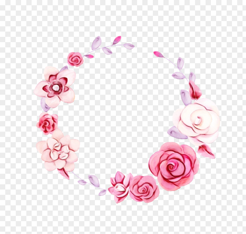Rose Floral Design Wreath Flower PNG
