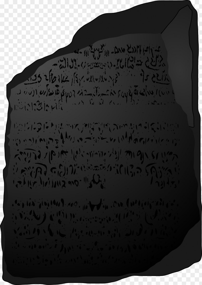 Stone Guardrail Rosetta Translation Language Clip Art PNG