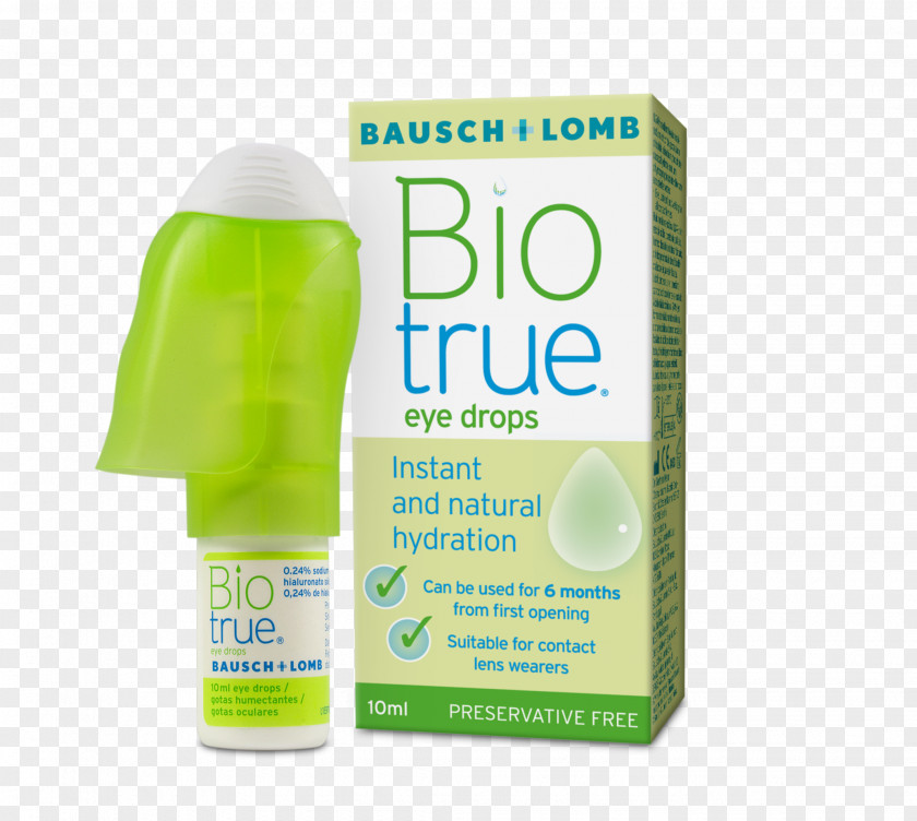 Eye Drops & Lubricants Contact Lenses Bausch + Lomb Biotrue ONEday PNG