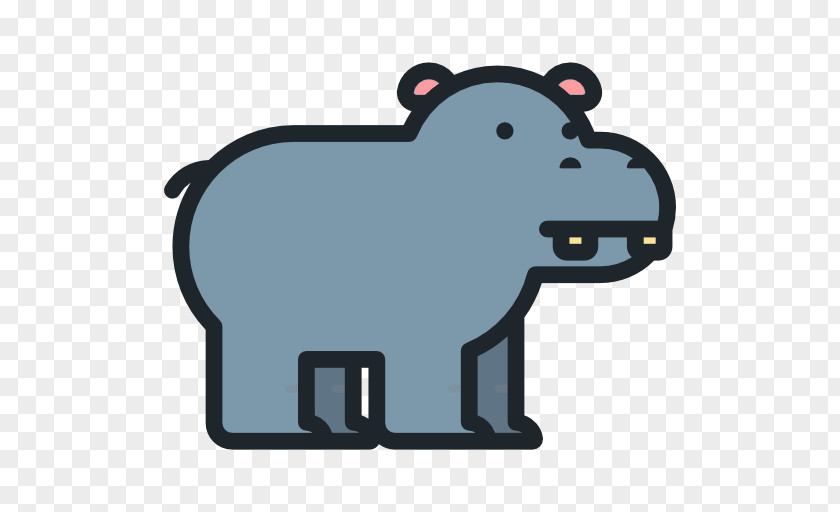 Hippo Disneys Animal Kingdom Hippopotamus Icon PNG