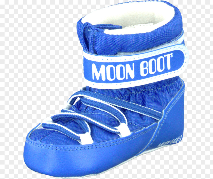 Moon Light Boot Shoe Blue Child PNG