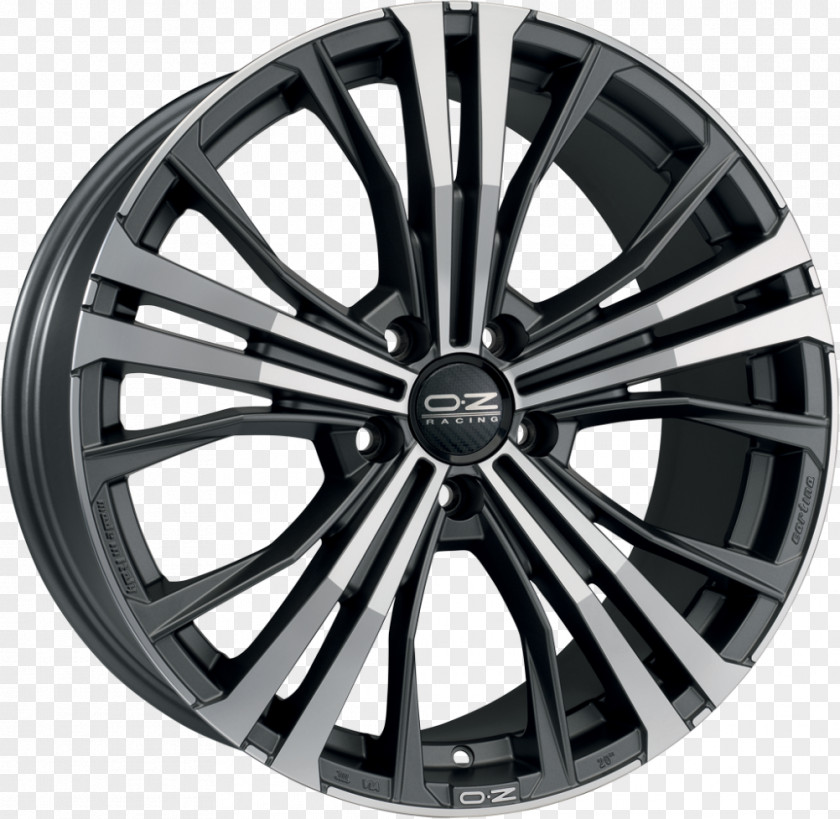 Oz OZ Group Car Tire Wheel Diamond Cut PNG