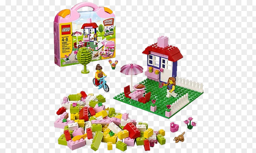 Suitcase Lego Bricks & More Amazon.com Pink LEGO Friends PNG