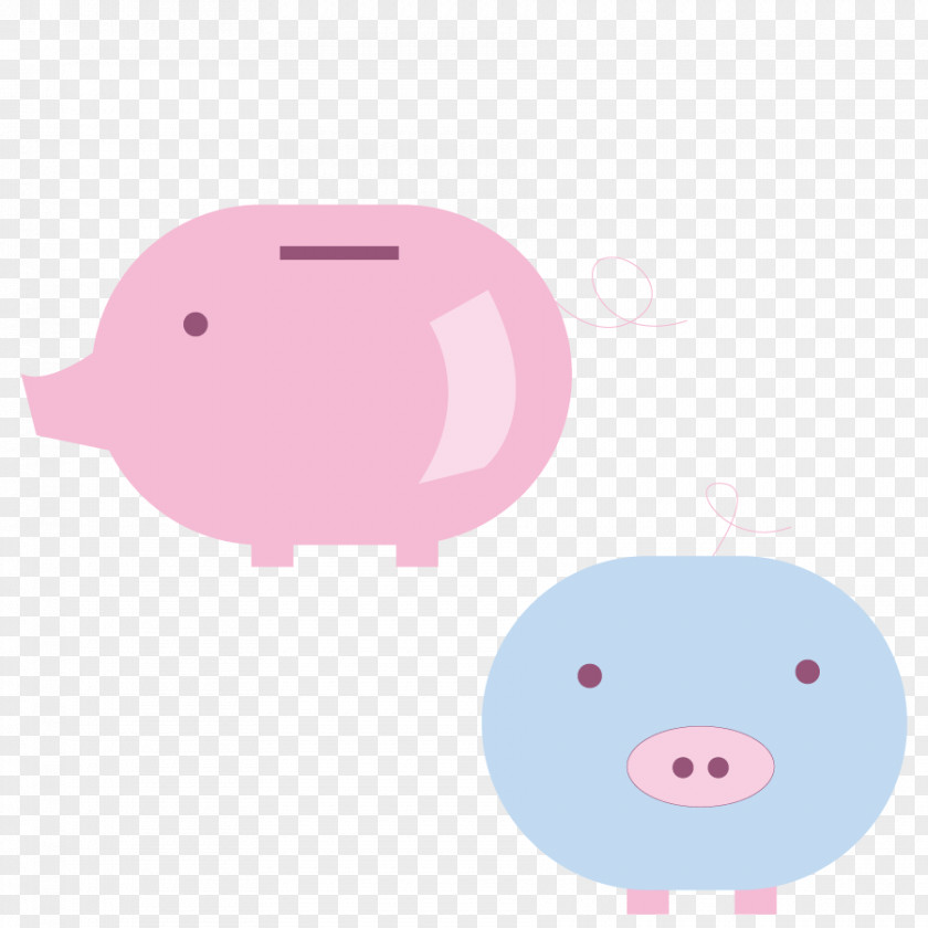 Vector Model Piggy Bank Domestic Pig PNG