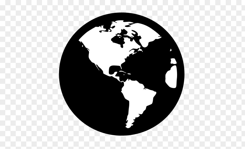 World Map Globe Border PNG