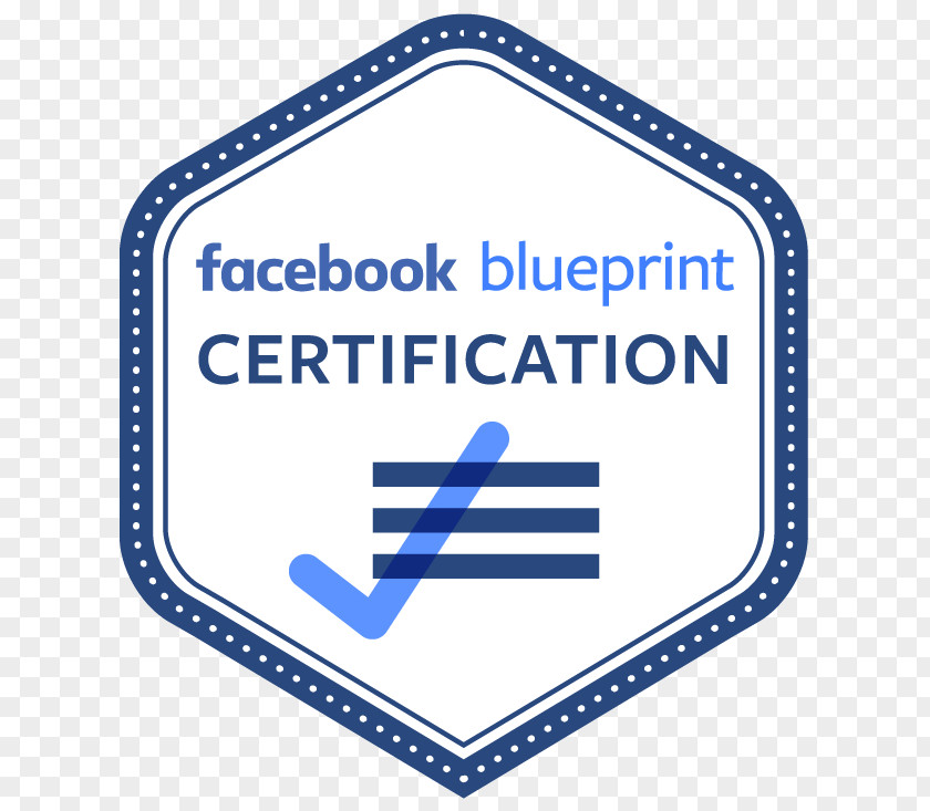Facebook Blueprint Advertising Professional Certification PNG