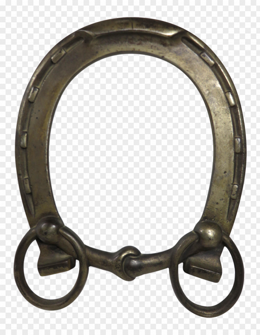 Horse Horseshoe Picture Frames Cast Iron Equestrian PNG
