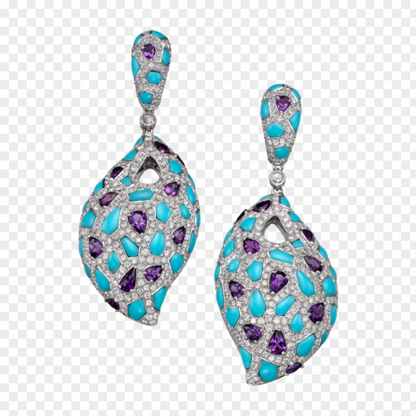 Jewellery Design Turquoise Earring Body PNG
