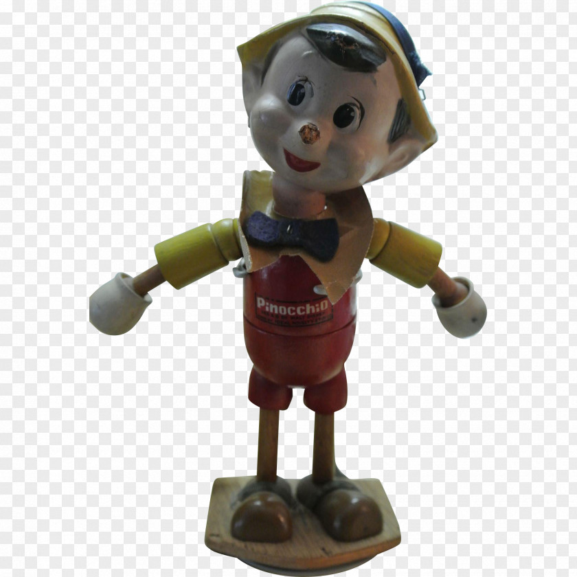 Pinocchio Figurine Toy PNG