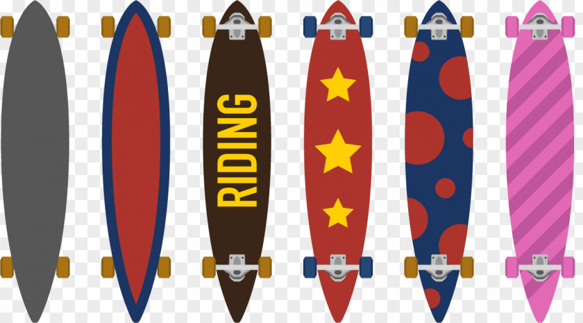 Vector Skateboard Longboarding Skateboarding PNG