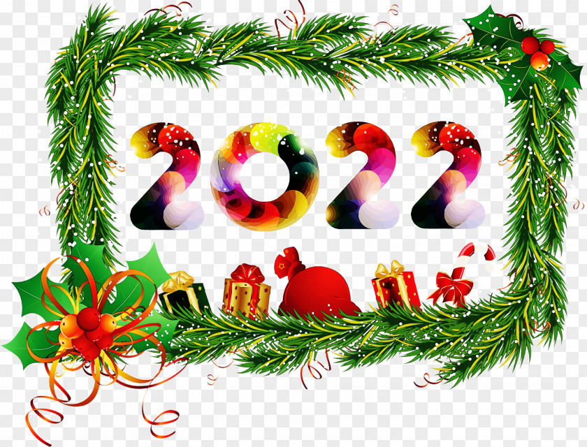 2022 Happy New Year PNG