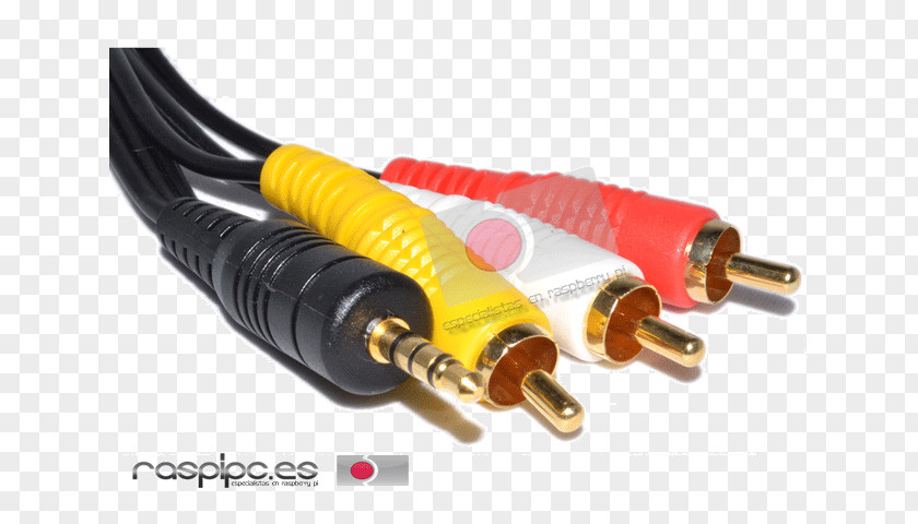 Audio Jack RCA Connector Composite Video Phone Electrical Cable PNG