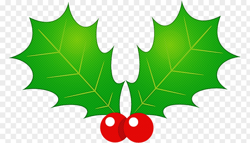Christmas Holly Ornament PNG