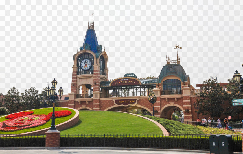 Disney Shanghai Disneyland Park Hong Kong Paris Mickey Mouse Resort PNG