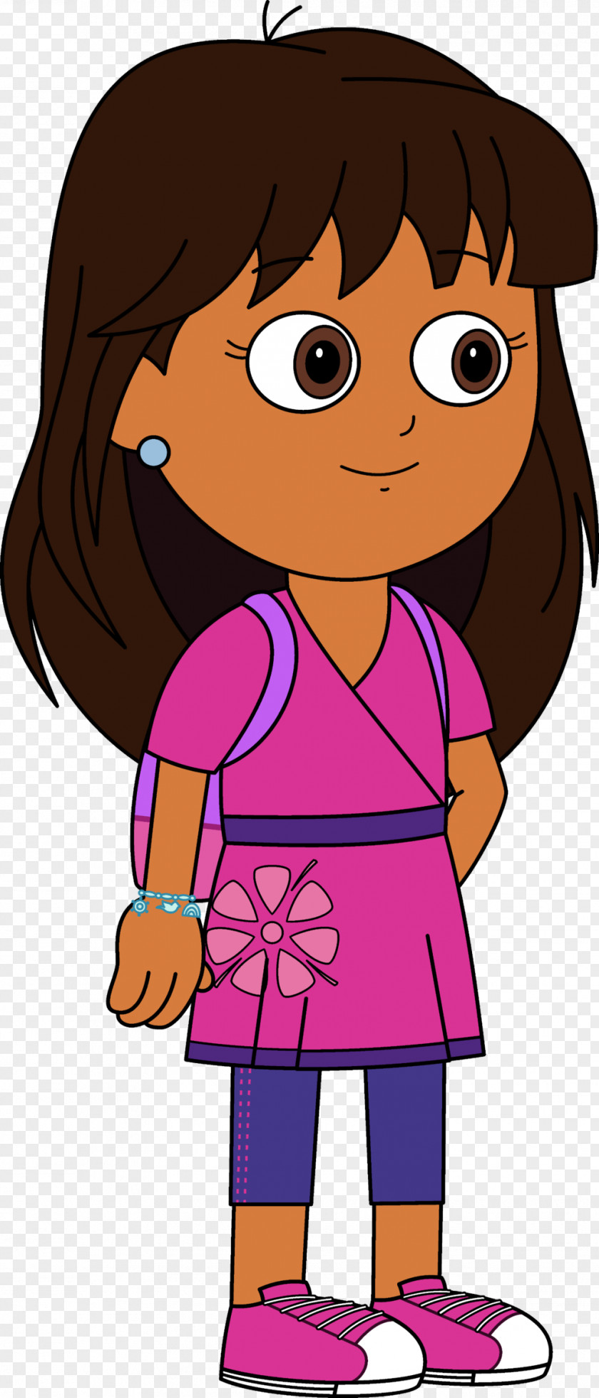 Dora The Explorer Cartoon Drawing PNG