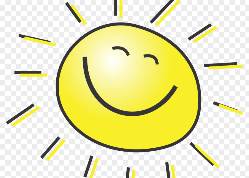 Sun Smile Smiley Summer Clip Art PNG