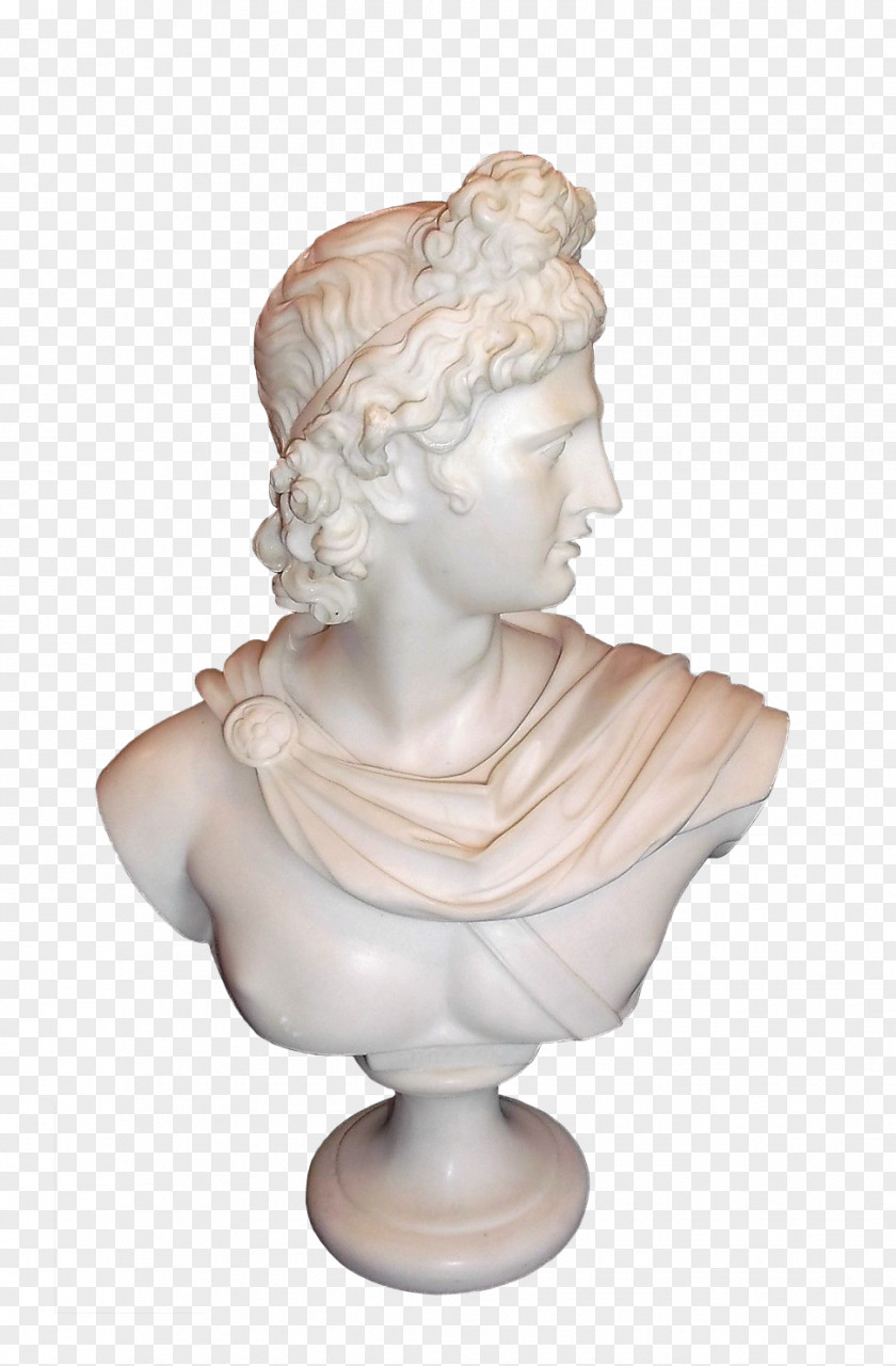 Bust Marble Sculpture Stone Carving PNG