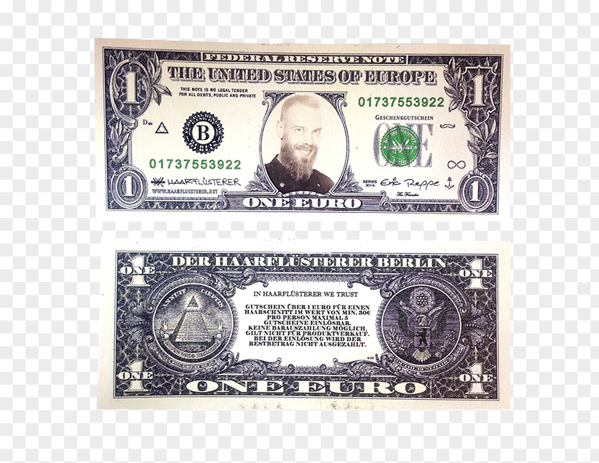 Europe And The United States One-dollar Bill Dollar Banknote Coin PNG