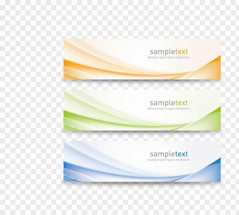 Vector Banner Design Brand Graphic PNG