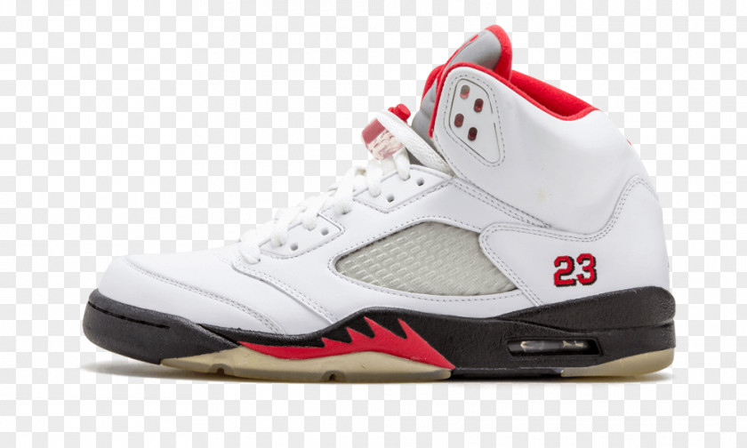 Air Off White Brand Jordan 5 Retro 'Fire Red' 2013 Mens Sneakers Nike Sports Shoes PNG