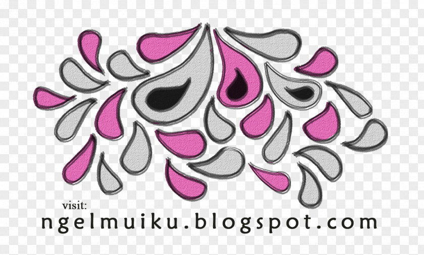 Avril Banner Clip Art Illustration Logo Pink M Pattern PNG