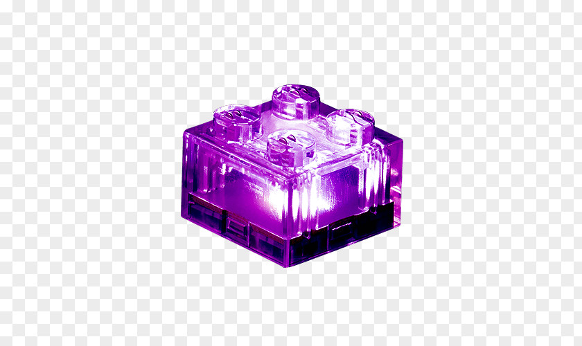 Purple Light Glass Brick Violet PNG