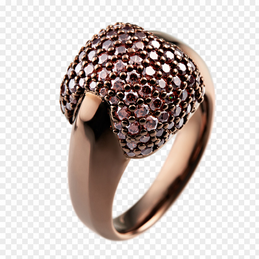 Ring Cocktail Jewellery Diamond Pink PNG