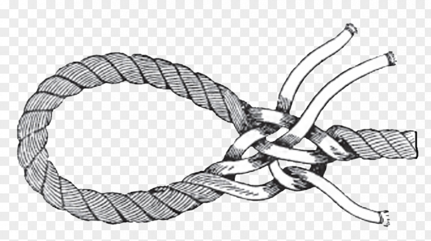 Rope Knot Technology Body Jewellery Line Art PNG