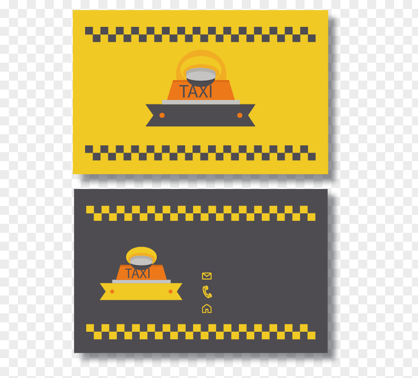 Taxi Business Card Checker Motors Corporation Visiting PNG