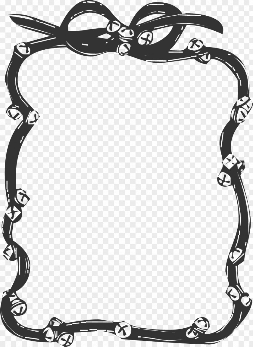 Christmas Theme Doodle Frame.Others Holiday Frame PNG