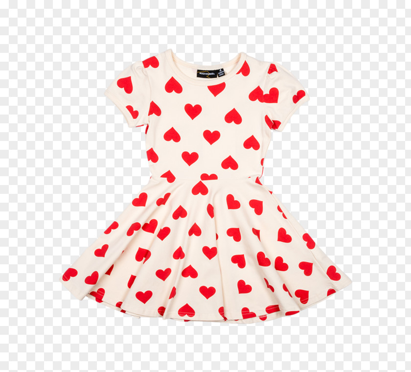 T-shirt Polka Dot Sleeve Dress Neckline PNG