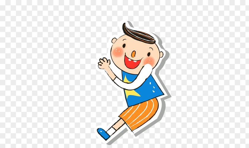 Boy Jumping Clip Art PNG