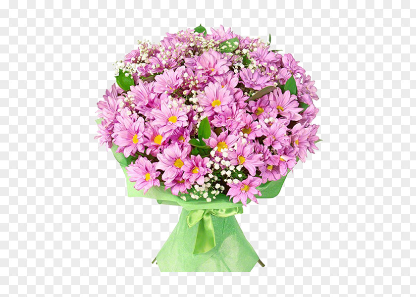 Flower Bouquet Chrysanthemum Birthday Gift PNG