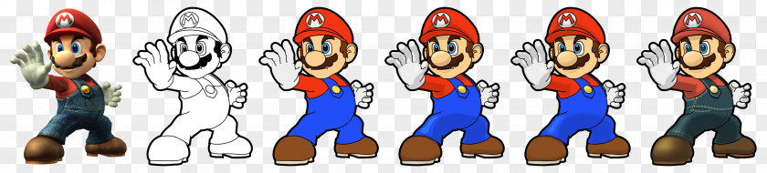 Mario Bros Bros. Super Smash Brawl Luigi Toad PNG